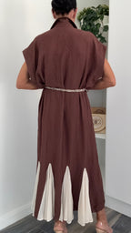 Mocha Breeze Maxi Dress