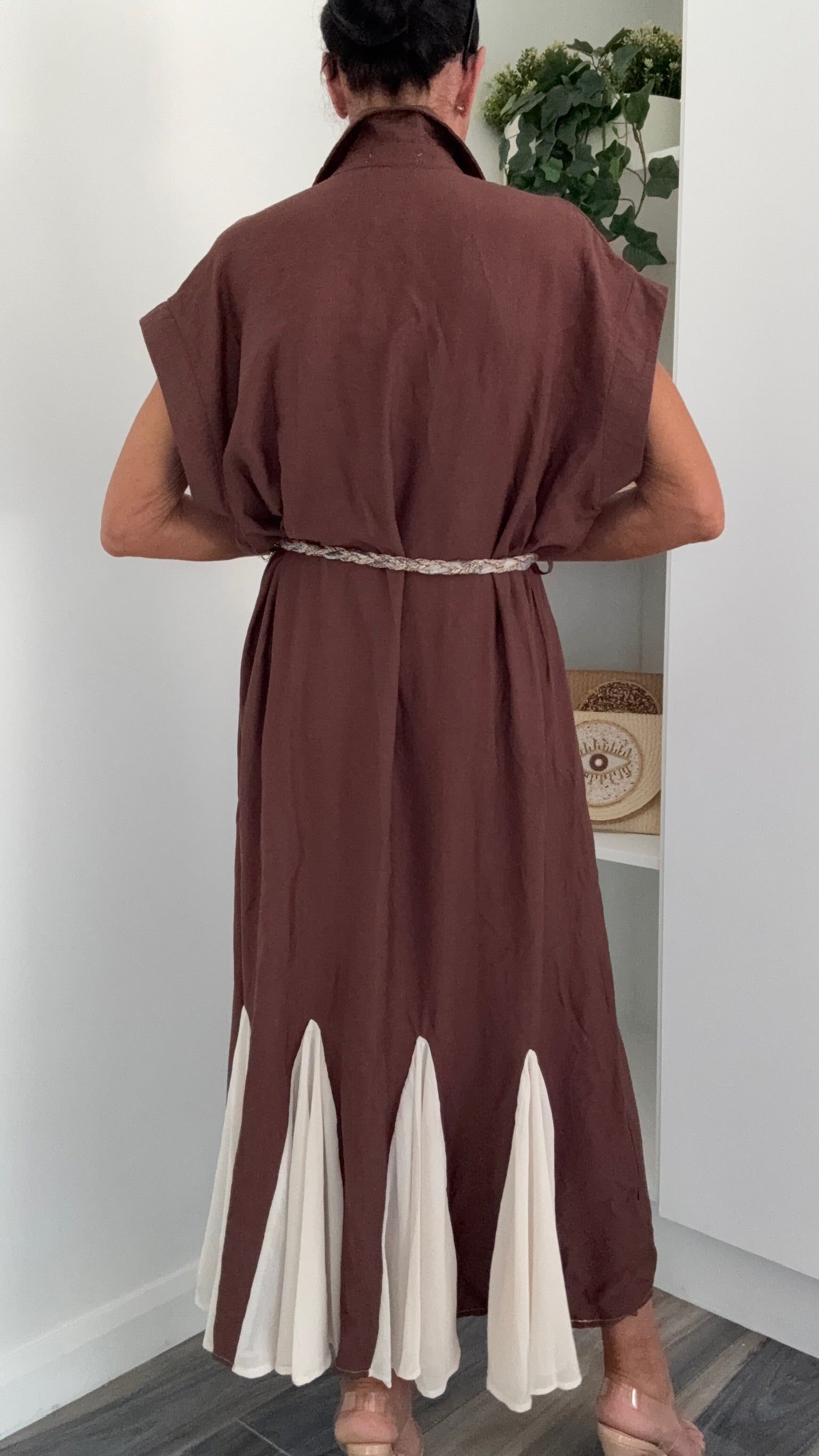 Mocha Breeze Maxi Dress