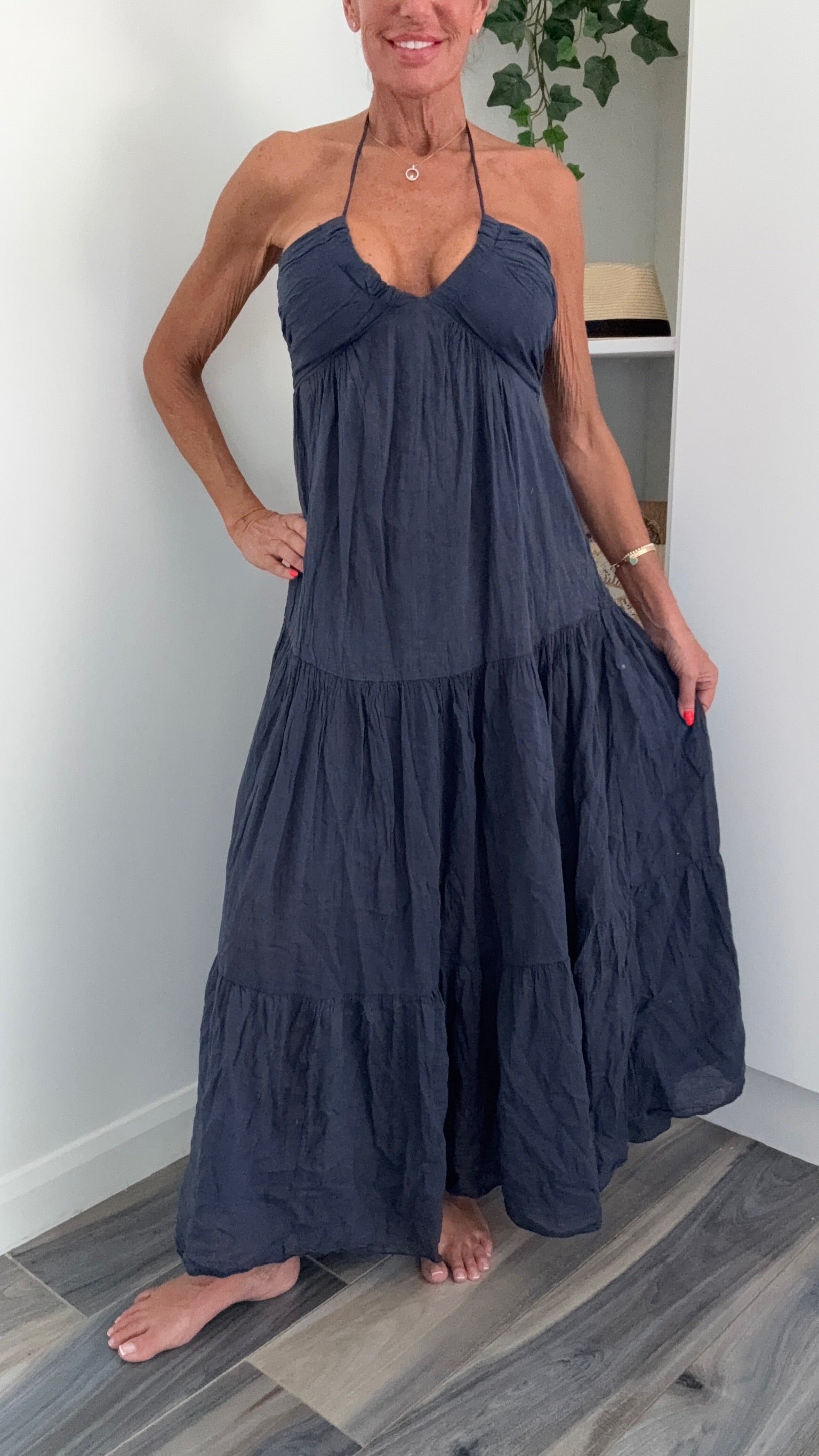 Midnight Muse Maxi Dress