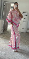 Safari Handkerchief Co-Ord - Pink