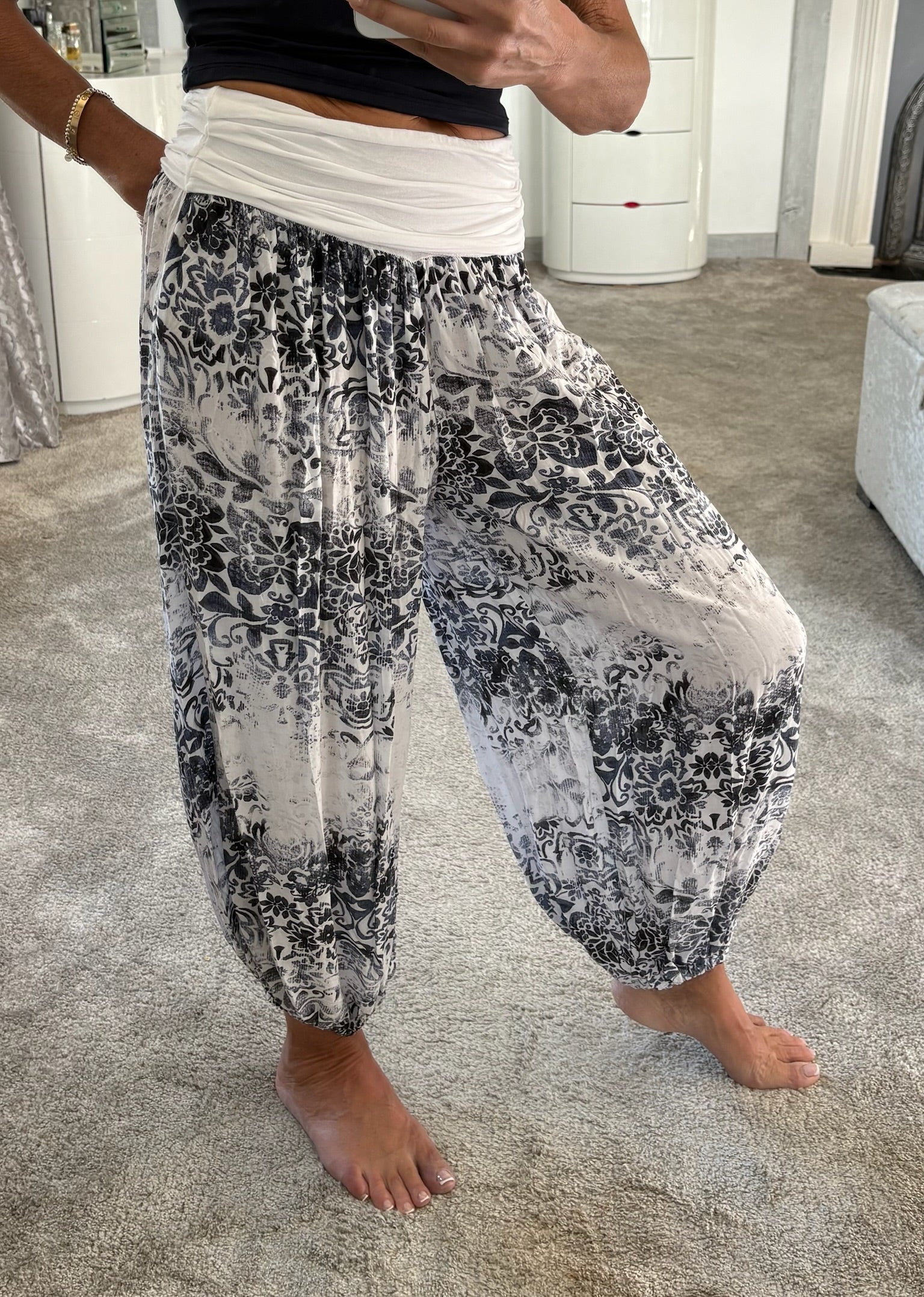 The Mosaic Harem Yoga Pants